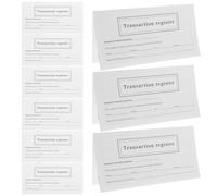 20 Packs Checkbook Register Payment Book Record White Paper Ledger | Track Expenses and Recordkeeping, Smooth Writing, Prevents Ink Bleedthrough, Simple Elegant Design