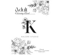 20 Page Adult Colouring Book Floral Edition