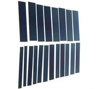 20 Pairs 1/32 Inch x 6 Inch Steel Parallel Blocks for Machining Tools with 0.0001 Inch Tolerance for Workshop Use