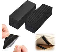 20 Pairs Hook and Loop Tape, Heavy Duty Fasteners, Strong Adhesive Interlocking Strips, Slef Adhesive Interlocking Tape for Home, Office,Car (No Drill, Damage-Free) (0.98x3.94in)