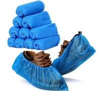 20 pairs Plastic Shoe Covers, Eco-Friendly Shoe Covers, Waterproof Non-slip Dust Covers,Disposable Shoe Covers,Suitable for Keeping Shoes/Floors/Carpets Clean and Tidy