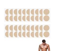 20 Pairs Running Nipple Covers for Men - Invisible Anti Chafing Nipple Guards for Jogging and Marathon - Disposable Nipple Stickers for Cycling, Training and Daily Sports Use - Practical Running Gifts
