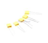 20 Pcs 100NJ100 Correction Capacitor 100V104J 100NF 0.1UF 100V 104 104J 5mmPolypropylene Safety Plastic Film IC Chip