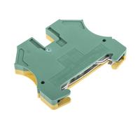 20 pcs - 1010200000 Weidmuller WPE Series Green/Yellow Earth Block, 0.5 - 10mm²,