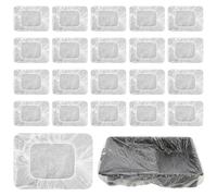 20 Pcs 12 Inch Paint Tray Liners Disposable Roller Tray Liners Elastic Paint Kettle Liner Covers Easy to Clean up for DIY Wall and Ceilings Painting