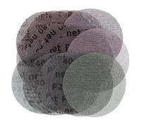 20 PCS 150mm Mesh Hook & Loop Sanding Discs, 6 Inch Pads 80/120/180/240/320 Grit, Dust Free Anti-Blocking Sandpaper For Car Wood Furniture Floor(240grit)