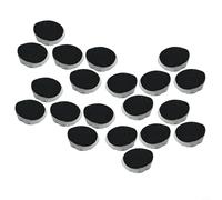 20 Pcs 3 Inch Wool Polishing Pads for Car Buffing and Waxing, Hook and Loop Backing for Polisher Machine, Compatible with Orbital