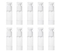 20 Pcs 30ml 50ml 80ml 100ml Refillable Empty Clear Pump Bottles Vacuum Container Press and Spray Bottle for DIY Foundation Essential Oils Spray Perfume Liquid Makeup Tool (50ML)