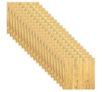 20 PCS 3D Foam Wall Panels Stone Brick Tile Stickers for Home Decoration Peelable and No Tools Required for Easy Application (Yellow)