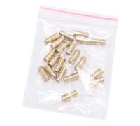 20 Pcs 4.7mm Brass Bullet Connectors/Terminals Lucas Style Fits for Classic Car Motorcycle Bike Cable Terminals