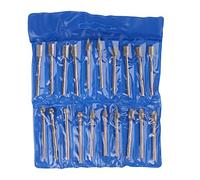 20/pcs 6X3mm Diamond Rotary Tool Sintered Diamond Burs Abrasive Grinding Head Accessories Diamond Bits