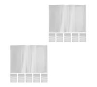 20 pcs A5 Plastic Book Cover Protector Adjustable Waterproof Sleeve | Flexible PVC Film, Reinforced Edges, Visible Titles, Wipe-Clean Surface, for Workbooks, Paperbacks, Students and Classroom