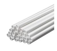 20 Pcs ABS Round Tube Outer Diameter 2-5Mm, Hollow Rod Length 500Mm Suitable for Architectural Model Making(Diameter 4mm)