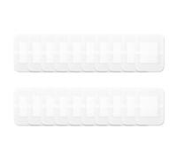 20 Pcs Adhesive Dressing Sterile Wound Dressings 7cm x 9 cm - Breathable large plasters for wounds for Post-Cuts and Grazes, Pressure Sores, Leg Ulcers - Low-Allergy, Highly Absorbent Plasters