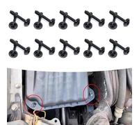 20 Pcs Air Filter Cleaner Box Lid Retaining Screw, General Air Filter Cleaner Box Lids Housings Retaining Screws, Black(T25 Screw)