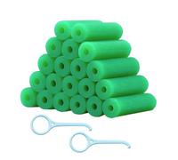 20 Pcs Aligner Chewies, Orthodontic Dental Chewies and 2 Pcs Blue Removal Tools Resuable Aligner Tray Seaters Chewie Mint Scented Accessory Teeth Straightening for Aligners Chompers Aligners Trays