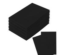 20 Pcs Black Felt Fabric, 30cmX20cm Black Material Fabrics, Felt Sheets Fabric, Multi-Functional Felts Squares for Craft for DIY Art and Sewing Projects Crafts Making Supplies