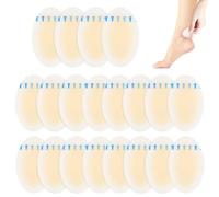 20 PCS Blister Plasters for Feet Ellipses Invisible Hydrocolloid Gel Guard Skin and Fast Healing Sterile Adhesive Wound Dressing for Blisters Prevention Sneakers Sports Shoes Travel and Daily Use
