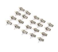 20 Pcs BNC Chassis Panel Mount Socket Female Jack Solder Type Connectors Adapter