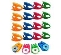 20 PCS Bobbin Fixation Clamps Bobbin Holder Clips Bobbin Thread Holder Clips Bobbin Clamp Thread Spool Huggers for Bobbin Holders No More Thread Getting