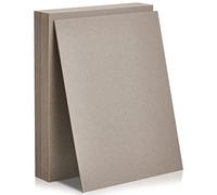 20 Pcs Book Board 10 x 12.5 Inch, Binders Board Chipboard Designer Bookboard Kraft Heavy Duty Chipboard Sheets Bookbinding Supplies for Book Binding Cover (0.05 Inch Thick)