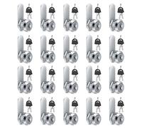 20 Pcs Cabinet Locks, 16 mm Letterbox, Cupboard with Key, Mailbox, Security Drawer for Furniture Door Post Box (20)
