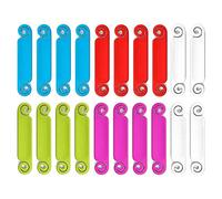20 Pcs Cable Tags Tags Multicolor Cable Labels Cord Identification Tags for USB Computer Phone Charger