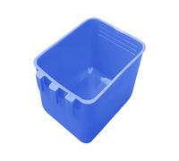 20 Pcs Cage Cups Chicken Feeder Waterer 16 oz Birds Feeders Hanging Bunny Cage Chicken Water Bowl for Pet Parrot Rooster Gamefowl Poultry Wire Hutch(Blue) Sqk455 (Blue, 12.5x9.5cm)