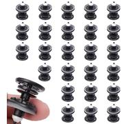 20 Pcs Car Trim Clips,Door Panel Lock Pin Card Clip Interior Doors Panels Hook Interiors Hooks Set Cover Mounting Automobile Grommet Internal Cards Black Plastic,for Golf 5/6/7 Door's Trims Paneles