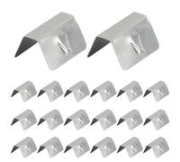20 Pcs Car Wind Deflector Clips,Windshield Clips,Stainless Steel Window & Windshield Mounting Clips,Wind Rain Deflector Fitting Clips Compatible with HEKO G3, Durable Automotive Accessories