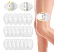 20 Pcs Catheter Stabilization Device - Foley Catheter Tube Holder Sticker for Peg/G/J Feeding Tubes - Adhesive Catheter Urinary Leg Bag Legband Holder Catheter Supplies for Double Tube