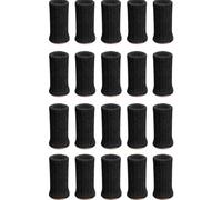 20 Pcs Chair Leg Socks with Felt Pads, Double Layered Non Slip Knitted Furniture Booties for Home School Office Library