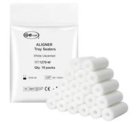 20 Pcs Chewie For Invisalign Aligners, Aligner Tray Seaters For Invisible Braces, Dental Aligner Trays Seater Chewie, Orthodontic Aligners Teeth Chompers Unscented Flavor Pack Of 2 (Unscented)