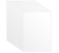 20 Pcs Clear Acetate Sheets, A5 Heat Resistant Clear Acetate Sheets for Crafts, Heat Shrink Papers Transparent Plastic Sheet for DIY Crafts, Scrapbook, Baking, Easy to Cut