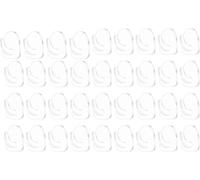 20 Pcs Clear Adhesive Wall Hooks for Hanging, Small Plastic Sticky Hooks, Transparent Acrylic Sticky Hangers for Walls No Damage, Temporary Wall Hooks for Bathroom, Kitchen Home Storage Hooks