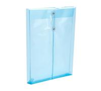 20 Pcs Clear File Bags String Closure Wallet Waterproof Folder Letter Size Wallet Documents Folder Conference Room Document Storage