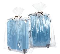 20 Pcs Clear Giant Storage Bag 32 x 48 in 40 x 60 in 4 Mil Extra Large Clear Plastic Storage Bag Jumbo Plastic Moving Bags for Dustproof Moistureproof Luggage Suitcase Comforter Chair Bike Furniture
