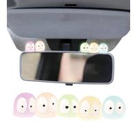 20 PCS Colorful Luminous Soot Sprites Car Decor Set, Anime Decor for Car Rearview Mirror and Dashboard Accessories, Funny Cars Accessories, for Cute Anime Theme Cars Decoration