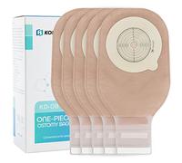 20 PCS Colostomy Bags,Ostomy Supplies,One Piece Drainable Ostomy Pouch with Closure for Ileostomy Stoma Care, Cut-to-Fit