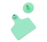 20 Pcs Cow Cattle TPU Ear Tag Signs Without Words Ear Tags Farm Animal Identification Card