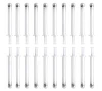 20 Pcs Disposable Vaginal Applicators Manual Pessary Applicators Smooth Lube Injectors for Women Personal Care Tool