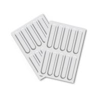 20 Pcs Door Pads Stop Slamming,Adhesive Door Silencer For Slamming,63 MM Silicone Clear Cabinet Bumpers,Soft Close Pads for Furniture Doors Cabinets,Cupboards Protect Surface