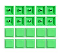 20 PCS DSA Key Cap Thick PBT DSA 1U Height Keycap Set Blank Personality Supplement Keycap DSA Key Cap PBT Key Cap Blank Key Cap Personality Supplement Computer