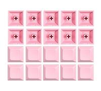 20 PCS DSA Key Cap Thick PBT DSA 1U Height Keycap Set Blank Personality Supplement Keycap DSA Key Cap PBT Key Cap Blank Key Cap Personality Supplement Computer