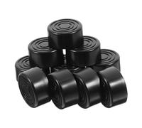 20 Pcs Electric Guitar Pedal Cap Guitar Effect Foot Switch Topper Protection Cap for Guitar Effect Pedal Guitar Pedal Protection Cap Pvc Table Leg Cap Fittings Abs Black