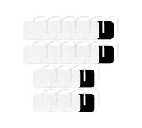 20 Pcs Electrode for Tens Machine Pads, 50 x 50mm Muscle,Back Pain-Relief Self-Adhesive Resuable Replacements for Tens Pads Suitable for Beurer,Lloyds,Sanitas,OBI, Healthcareworld