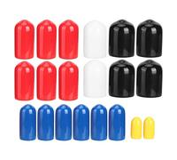 20 Pcs Engine Vacuum Line Cap,KIMISS PVC Vacuum Plugs Caps 1/8in 3/16in 1/4in 3/8in 5/16in Assorted Kit