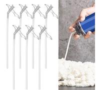 20 PCS Expanding Foam Nozzle,Foam Guns for Expanded Foam, Expanding Foam Nozzle Expanding Foam Gun, Suitable Waterproof Expanding Foam for Caulking and Sealing Small Gaps in Balcony Doors, Windows