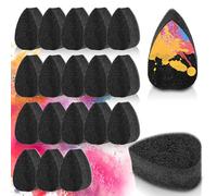 20 Pcs Face Paint Sponge High Density Face Painting Supplies Petal Face Painting Sponge Droplets Makeup Paint Sponge for Adults Art Work and Body Painting Tear Drop Halloween Christmas