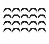 20 Pcs Fake Moustaches, Mexican Novelty Self Adhesive Stick On Moustache | Easy Use Black Fake Beards, for Birthday Party, Cosplay, Halloween, Novelty Fancy, Movie Decorations, Costume Party